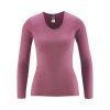Shirt lange mouwen 100% biokatoen